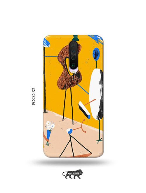 tweakymod designer printed hard case | tribal art back cover compatible with poco x2 - 19078728 - Very Small Image - 1
