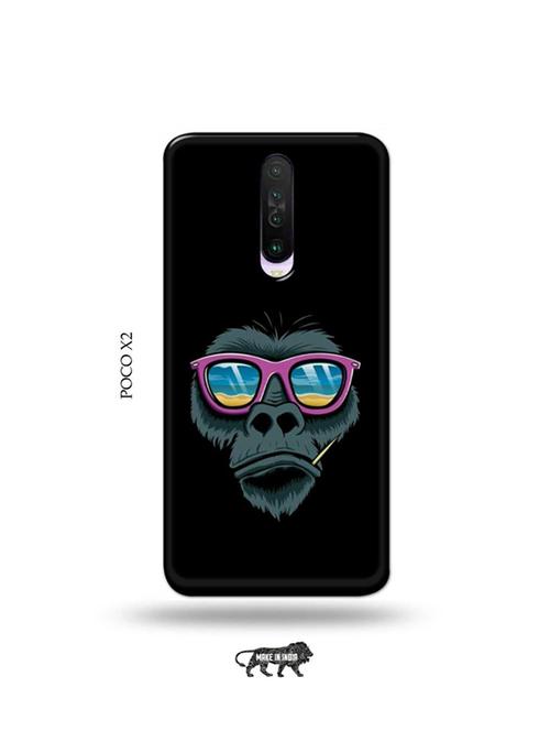 tweakymod designer printed hard case | cool ape back cover compatible with poco x2 - 19078762 - Very Small Image - 1