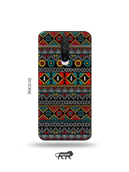 tweakymod designer printed hard case | aztec back cover compatible with poco x2 - 19078817 - Very Small Image - 1