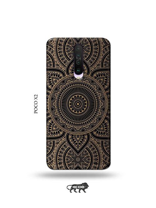 tweakymod designer printed hard case | mandala back cover compatible with poco x2 - 19078820 - Very Small Image - 1