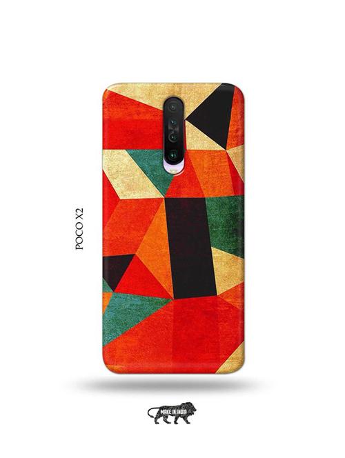 tweakymod designer printed hard case | aztec back cover compatible with poco x2 - 19078825 - Very Small Image - 1