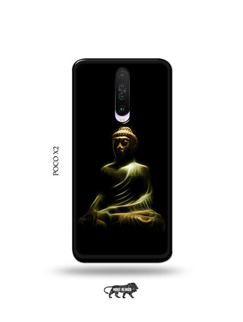 tweakymod designer printed hard case | buddha back cover compatible with poco x2 - 19078828 - Very Small Image - 1