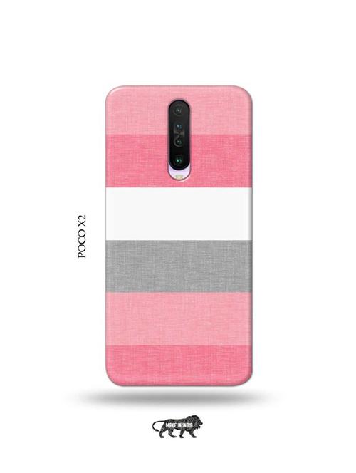 tweakymod designer printed hard case | basic pattern back cover compatible with poco x2 - 19078887 - Very Small Image - 1