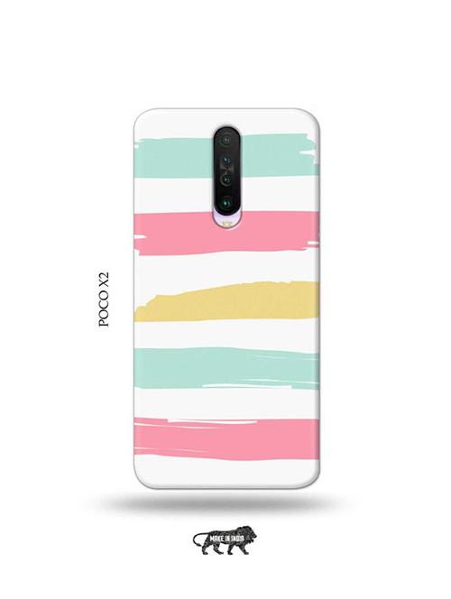 tweakymod designer printed hard case | basic colour back cover compatible with poco x2 - 19078928 - Very Small Image - 1