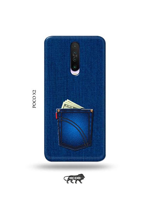 tweakymod designer printed hard case | jeans back cover compatible with poco x2 - 19078969 - Very Small Image - 1