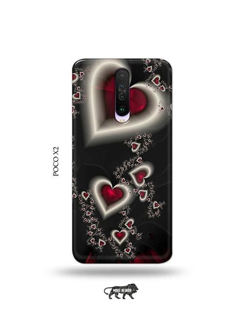 tweakymod designer printed hard case | love design back cover compatible with poco x2 - 19078983 - Very Small Image - 1