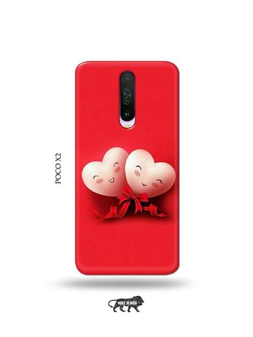 tweakymod designer printed hard case | love design back cover compatible with poco x2 - 19078984 - Very Small Image - 1