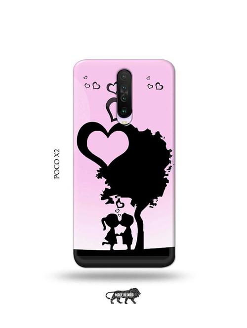 tweakymod designer printed hard case | kids love back cover compatible with poco x2 - 19078988 - Very Small Image - 1