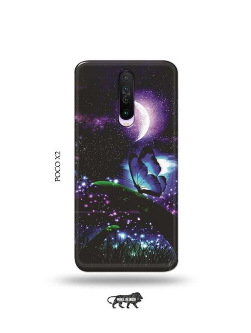 tweakymod designer printed hard case | flowers back cover compatible with poco x2 - 19079023 - Very Small Image - 1