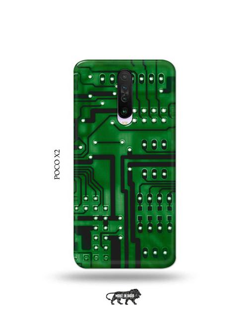 tweakymod designer printed hard case | pcb back cover compatible with poco x2 - 19079042 - Very Small Image - 1