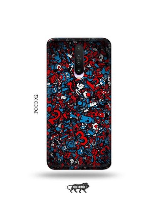 tweakymod designer printed hard case | alien dope back cover compatible with poco x2 - 19079047 - Very Small Image - 1