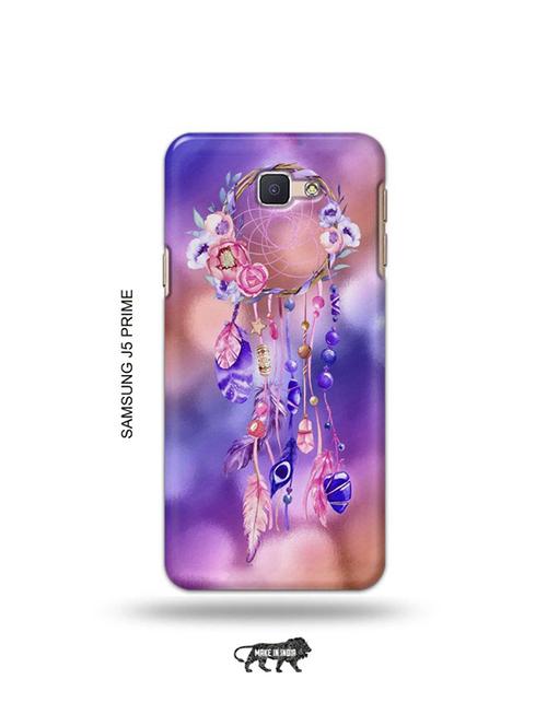 tweakymod designer printed hard case | feather dream catcher back cover compatible with samsung j5 prime - 19079095 - Very Small Image - 1