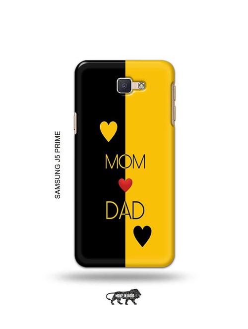 tweakymod designer printed hard case | mom dad back cover compatible with samsung j5 prime - 19079102 - Very Small Image - 1