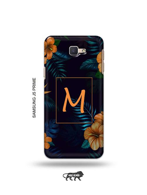 tweakymod designer printed hard case | floral m back cover compatible with samsung j5 prime - 19079227 - Very Small Image - 1