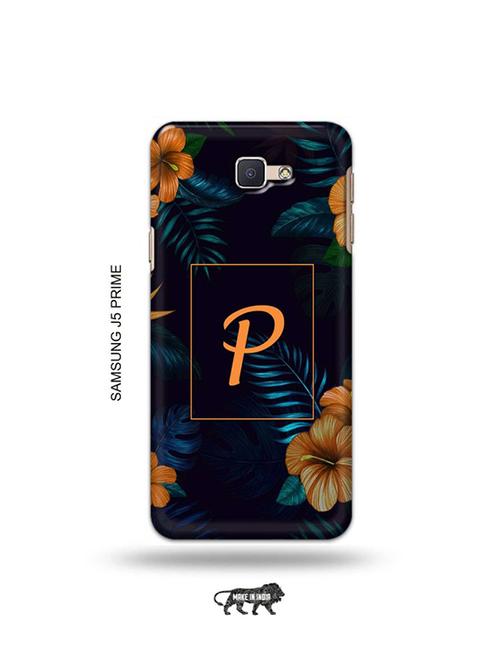 tweakymod designer printed hard case | floral p back cover compatible with samsung j5 prime - 19079232 - Very Small Image - 1