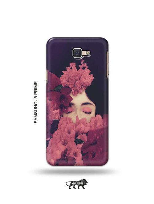tweakymod designer printed hard case | shy girl back cover compatible with samsung j5 prime - 19079273 - Very Small Image - 1