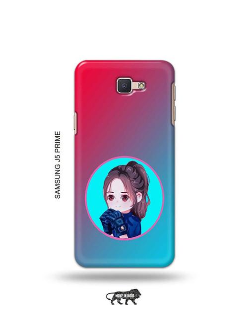tweakymod designer printed hard case | baby cute girl back cover compatible with samsung j5 prime - 19079277 - Very Small Image - 1