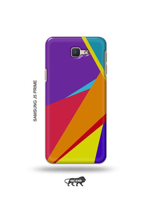 tweakymod designer printed hard case | abstract strips back cover compatible with samsung j5 prime - 19079351 - Very Small Image - 1