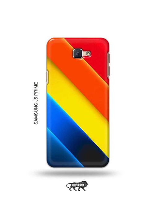 tweakymod designer printed hard case | cross strips back cover compatible with samsung j5 prime - 19079354 - Very Small Image - 1