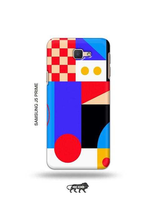 tweakymod designer printed hard case | colour boxes back cover compatible with samsung j5 prime - 19079375 - Very Small Image - 1
