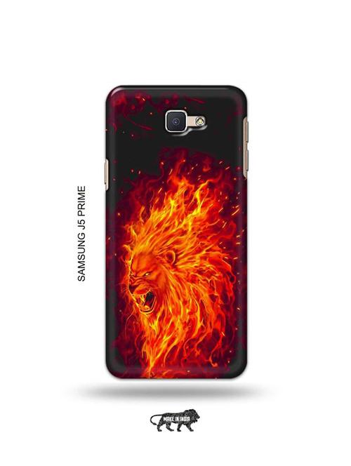 tweakymod designer printed hard case | firry lion back cover compatible with samsung j5 prime - 19079394 - Very Small Image - 1