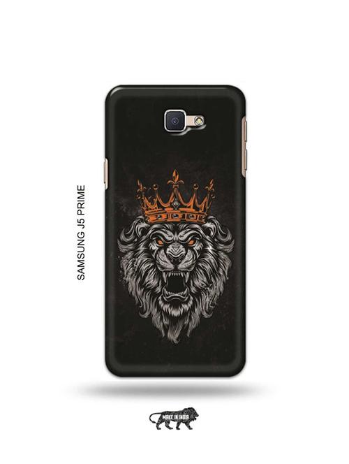 tweakymod designer printed hard case | king lion back cover compatible with samsung j5 prime - 19079415 - Very Small Image - 1