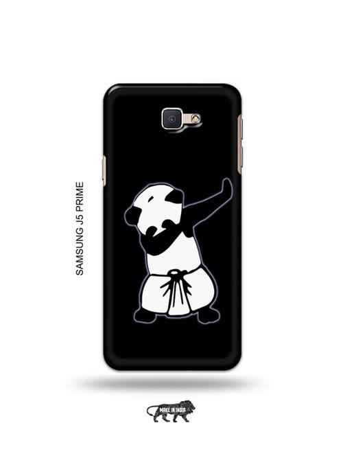 tweakymod designer printed hard case | panda dab back cover compatible with samsung j5 prime - 19079419 - Very Small Image - 1