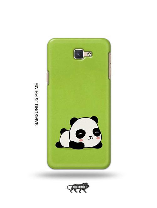 tweakymod designer printed hard case | lazy panda back cover compatible with samsung j5 prime - 19079425 - Very Small Image - 1