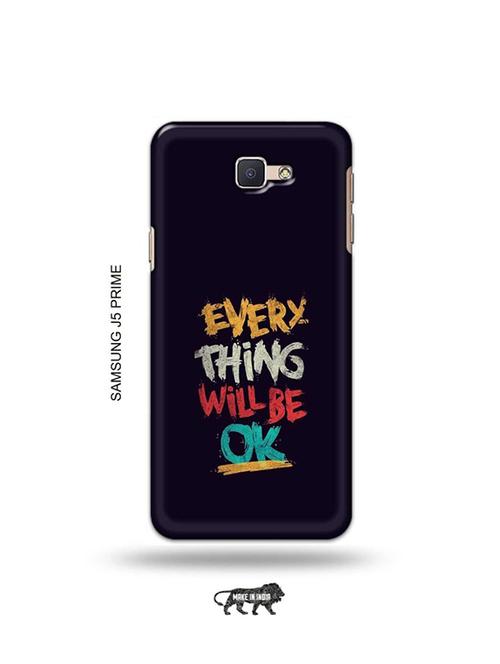 tweakymod designer printed hard case | every thing will be ok back cover compatible with samsung j5 prime - 19079445 - Very Small Image - 1