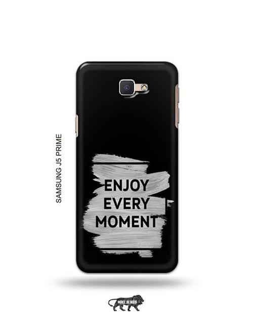 tweakymod designer printed hard case | enjoy every moment back cover compatible with samsung j5 prime - 19079457 - Very Small Image - 1