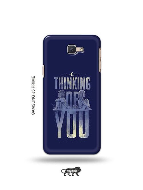 tweakymod designer printed hard case | thinking of you back cover compatible with samsung j5 prime - 19079468 - Very Small Image - 1