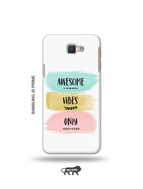tweakymod designer printed hard case | awesome vibes only back cover compatible with samsung j5 prime - 19079471 - Very Small Image - 1
