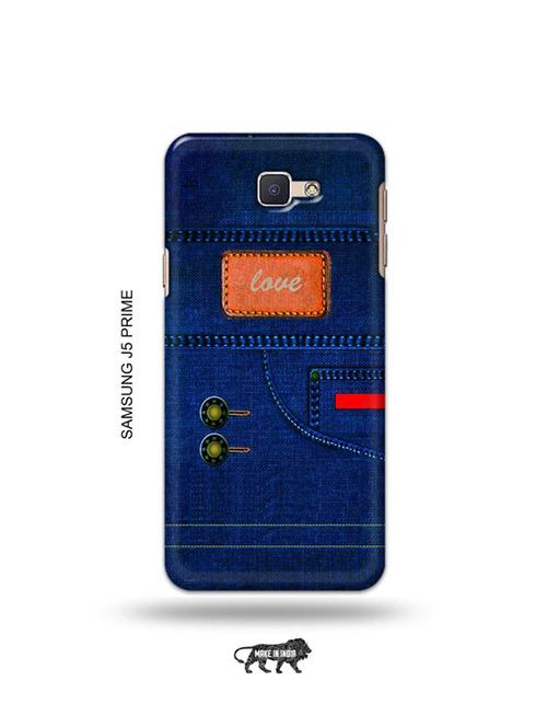 tweakymod designer printed hard case | jeans love back cover compatible with samsung j5 prime - 19079481 - Very Small Image - 1