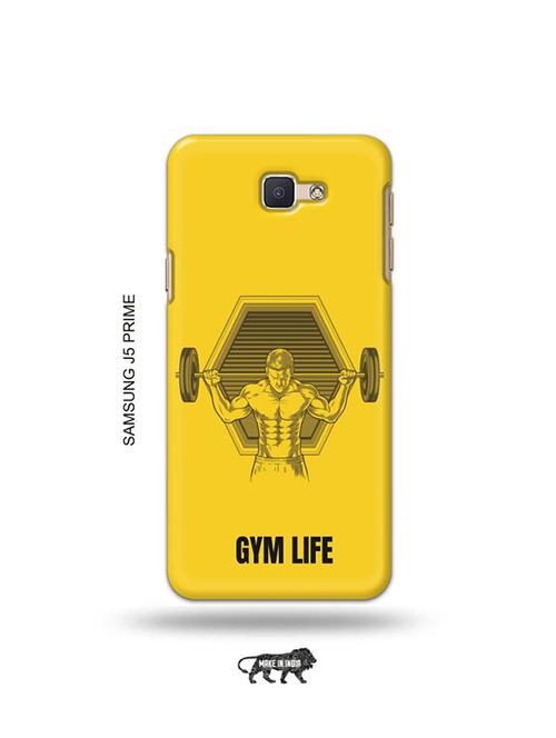 tweakymod designer printed hard case | gym life back cover compatible with samsung j5 prime - 19079534 - Very Small Image - 1