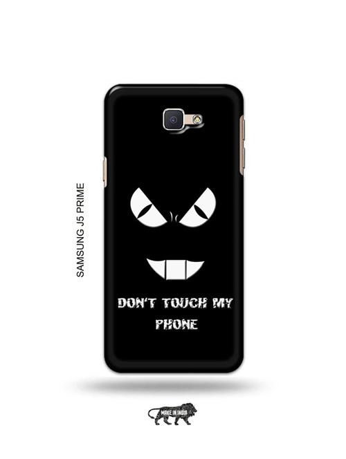 tweakymod designer printed hard case | don't touch my phone back cover compatible with samsung j5 prime - 19079537 - Very Small Image - 1