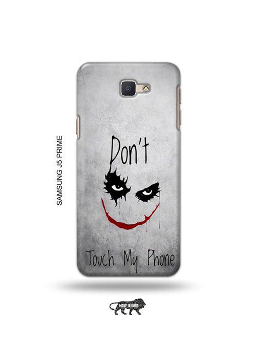 tweakymod designer printed hard case | don't touch my phone back cover compatible with samsung j5 prime - 19079540 - Very Small Image - 1
