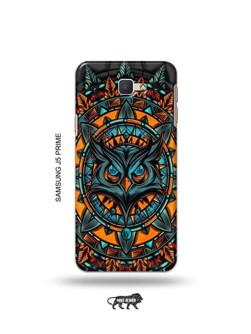 tweakymod designer printed hard case | angry owl back cover compatible with samsung j5 prime - 19079548 - Very Small Image - 1