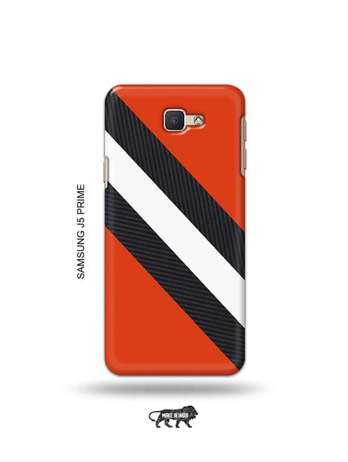 tweakymod designer printed hard case | black strips back cover compatible with samsung j5 prime - 19079594 - Very Small Image - 1