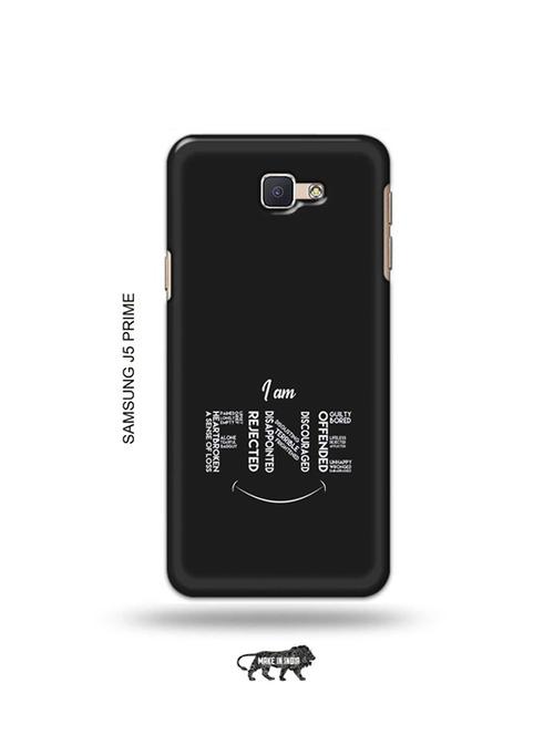 tweakymod designer printed hard case | i am fine back cover compatible with samsung j5 prime - 19079601 - Very Small Image - 1