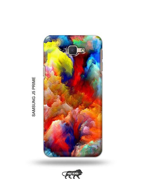 tweakymod designer printed hard case | colourful clouds back cover compatible with samsung j5 prime - 19079613 - Very Small Image - 1