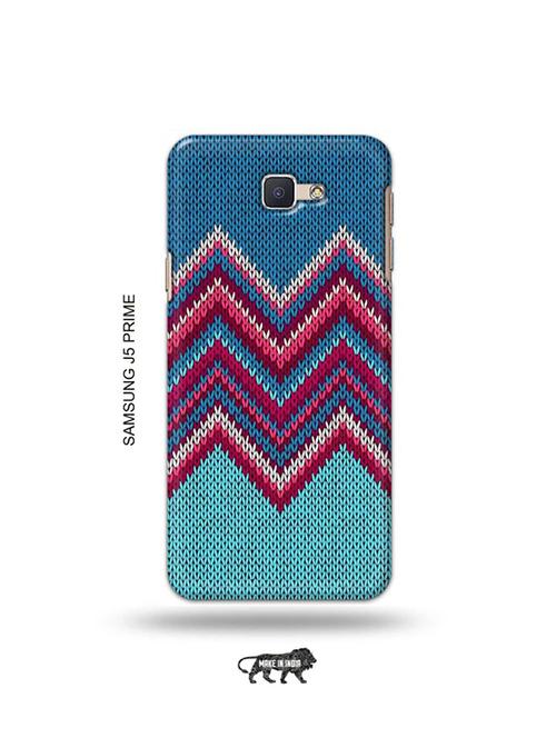 tweakymod designer printed hard case | woolen strips back cover compatible with samsung j5 prime - 19079643 - Very Small Image - 1