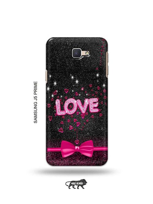 tweakymod designer printed hard case | love back cover compatible with samsung j5 prime - 19079649 - Very Small Image - 1
