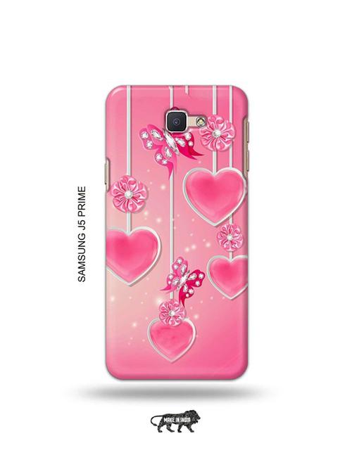 tweakymod designer printed hard case | hearts back cover compatible with samsung j5 prime - 19079670 - Very Small Image - 1