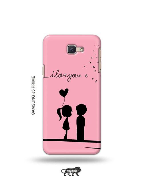 tweakymod designer printed hard case | i love you back cover compatible with samsung j5 prime - 19079671 - Very Small Image - 1