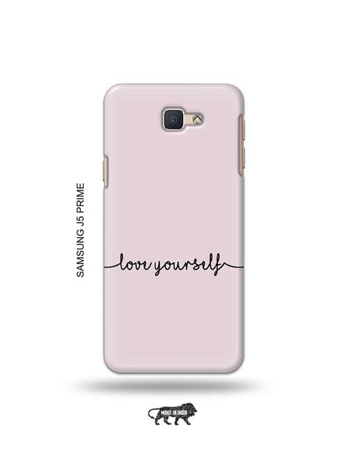 tweakymod designer printed hard case | love yourself back cover compatible with samsung j5 prime - 19079673 - Very Small Image - 1