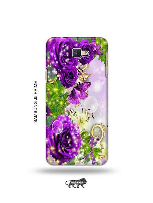 tweakymod designer printed hard case | flowers back cover compatible with samsung j5 prime - 19079683 - Very Small Image - 1