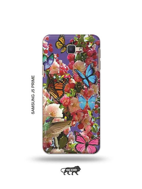 tweakymod designer printed hard case | flowers back cover compatible with samsung j5 prime - 19079700 - Very Small Image - 1