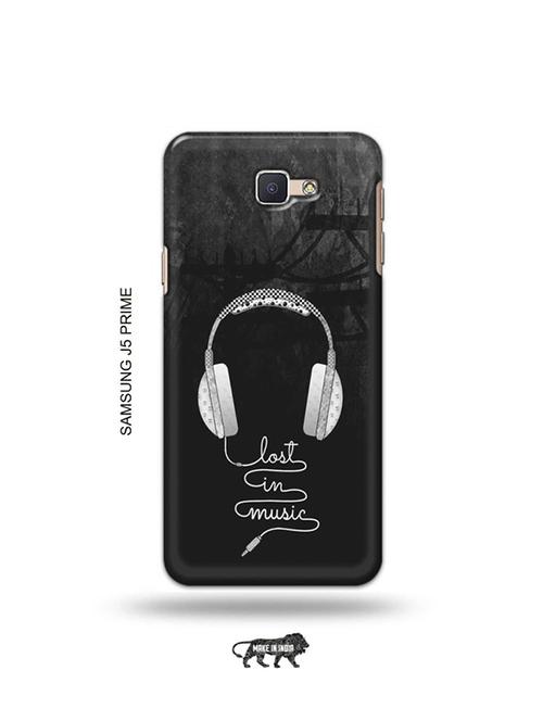 tweakymod designer printed hard case | lost in music back cover compatible with samsung j5 prime - 19079737 - Very Small Image - 1