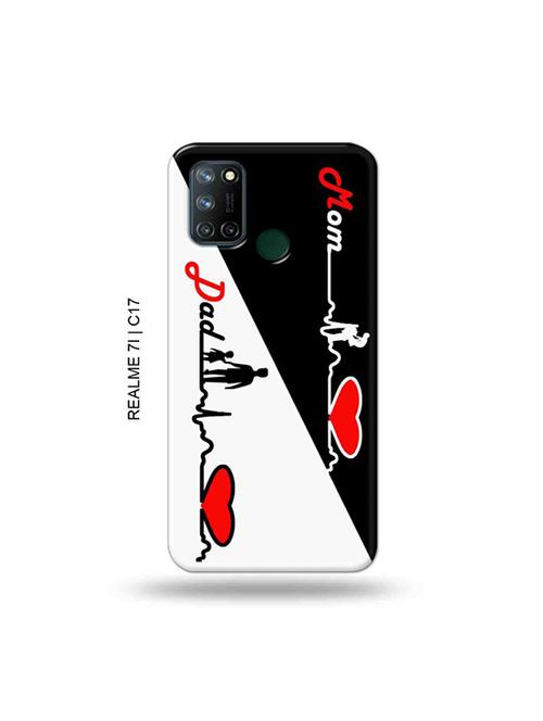 tweakymod designer printed hard case | mom dad back cover compatible with realme 7i, realme c17 - 19079757 - Very Small Image - 1