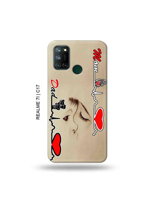 tweakymod designer printed hard case | mom dad back cover compatible with realme 7i, realme c17 - 19079758 - Very Small Image - 1